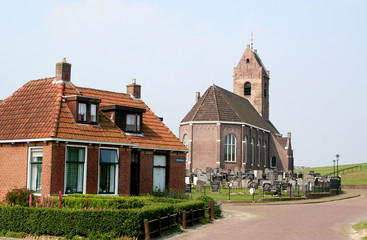 View on Village of Wierum