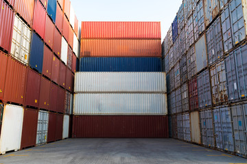 Industrial Container yard for Logistic Import Export business