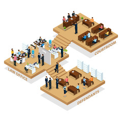 Isometric Advocacy Concept