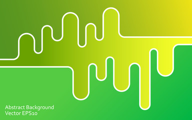 Green abstract vector background