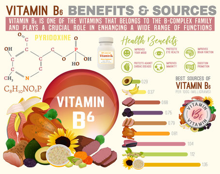 Vitamin B6 Infographic