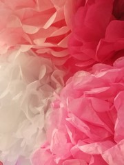 colorful paper i flower pattern background