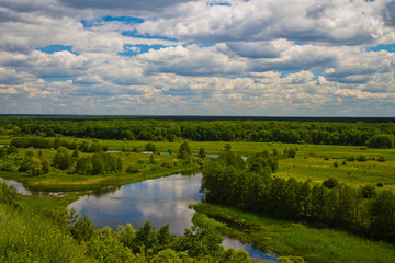 Fototapeta na wymiar The Voronezh River.
