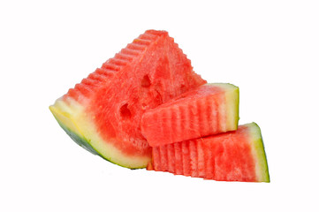 Water melon cut  in pieces 