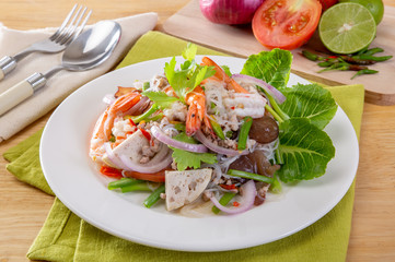 Mung Bean Noodle Spicy Salad