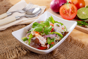 Mung Bean Noodle Spicy Salad © Chaded