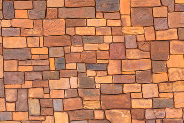 Obraz premium Beautiful background from stone bricks wall.