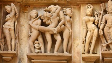 Templo Lakshmana, Templos del Oeste en Khajuraho, India