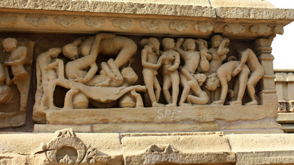 Templo Lakshmana, Templos del Oeste en Khajuraho, India