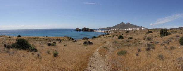 Mountain and sea in the sculptures of Cabo de Gata