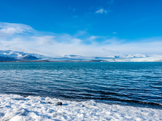 Fototapeta premium Jokulsarlone iceberg lagoon in Iceland