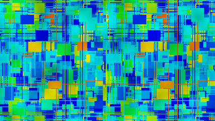 3D Abstract Background. Render