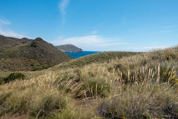 Mountain and sea in the sculptures of Cabo de Gata