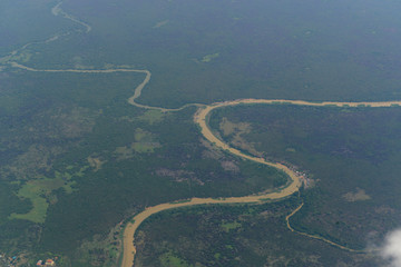 CAMBODIA SIEM REAP LANDSCAPE RICEFIELD