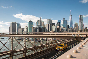 Vue du pont de Brooklyn 