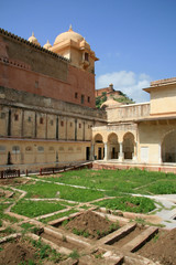 Fototapeta na wymiar Amber Fort, Jaipur, India