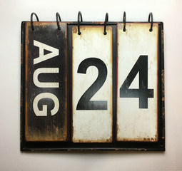 August 24
