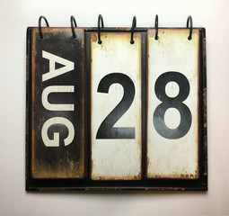 August 28
