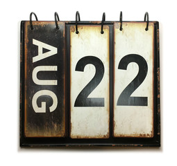August 22
