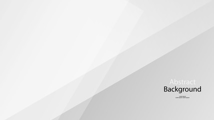 Fototapeta premium Gray color and white color and black color background abstract art vector 