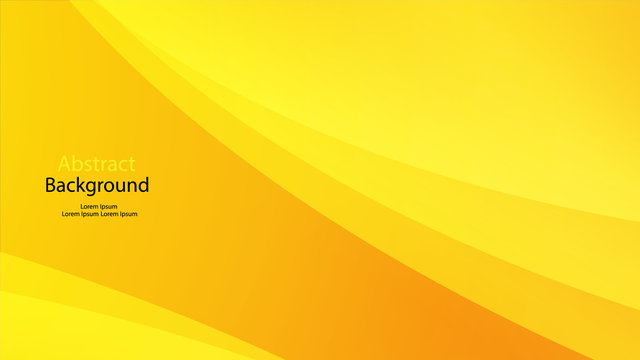 Yellow color background abstract art vector
