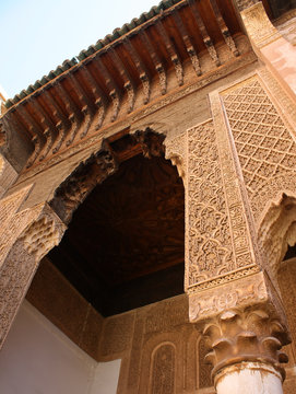 Tumbas de la dinast&iacute;a Saadiana en Marrakech, Marrueco