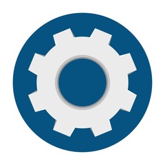 Gear flat icon