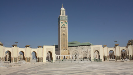 Mezquita Hassan II en Casablanca, Marruecos