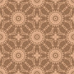 complex geometric ornament. sophisticated geometric pattern based on repetitive simple forms. vector illustration