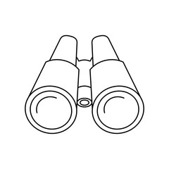 Binoculars of icon