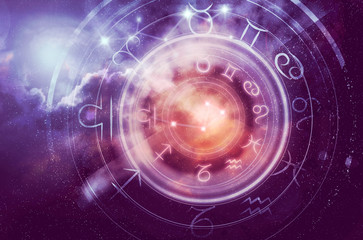 astrology horoscope background - obrazy, fototapety, plakaty