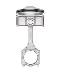 Engine Piston Isolated