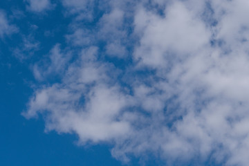 Beautiful sky, summer warm day texture