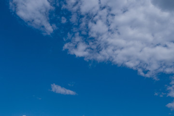 Beautiful sky, summer warm day texture