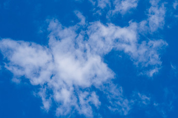 Beautiful sky, summer warm day texture