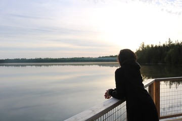 Morning Thoughts in Tobermory, ON Canada © Brian