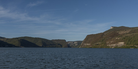 Scenic view of Danube River, Golubinje, Bor District, Serbia