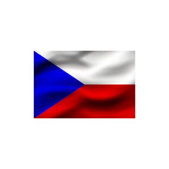 Flag of Czech Republic.