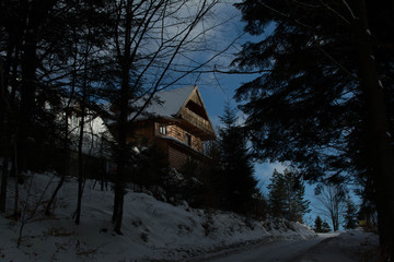 Dom w górach