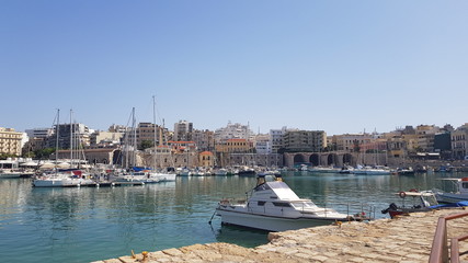 boats in the harbour