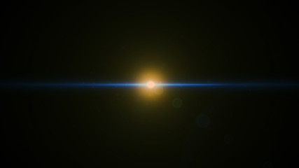Real Lens Flare Shot in Studio over Black Background. Easy to add as Overlay or Screen Filter Photos
