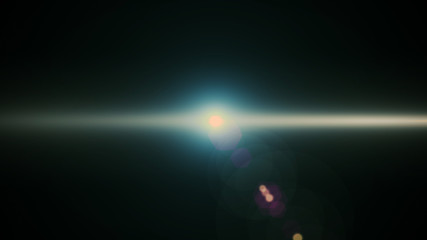 Real Lens Flare Shot in Studio over Black Background. Easy to add as Overlay or Screen Filter Photos