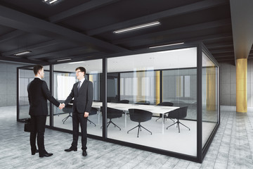 Fototapeta premium Teamwork and contract concept