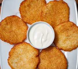 Polish potato pancakes