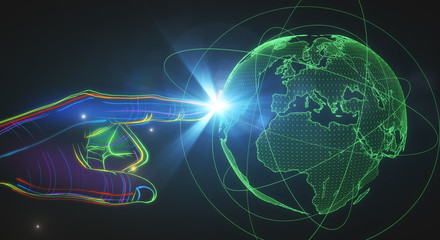 Global business concept