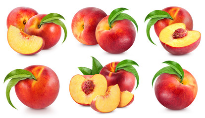 peach fruits collection