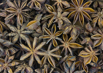 star anise ingredient seasoning oriental soups and ingredients of the traditional recipe of a warming mulled wine Christmas drink