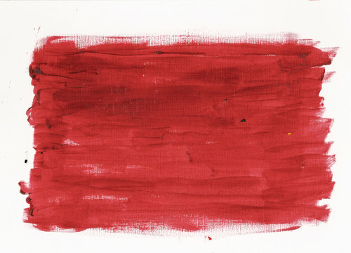 hand drawn oil piant red background