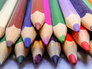 Fototapeta premium Colored pencils