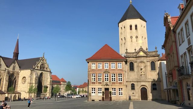 Paderborn, Dom und Gaukirche am Markt